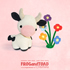 VACHE COW - Amigurumi Crochet THUMB 1 - FROGandTOAD Créations